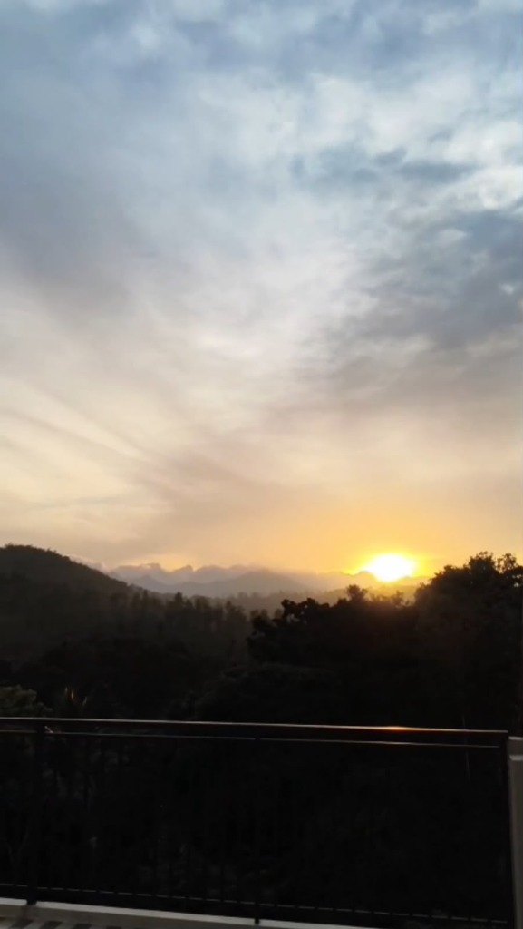 Rooftop Sunset View